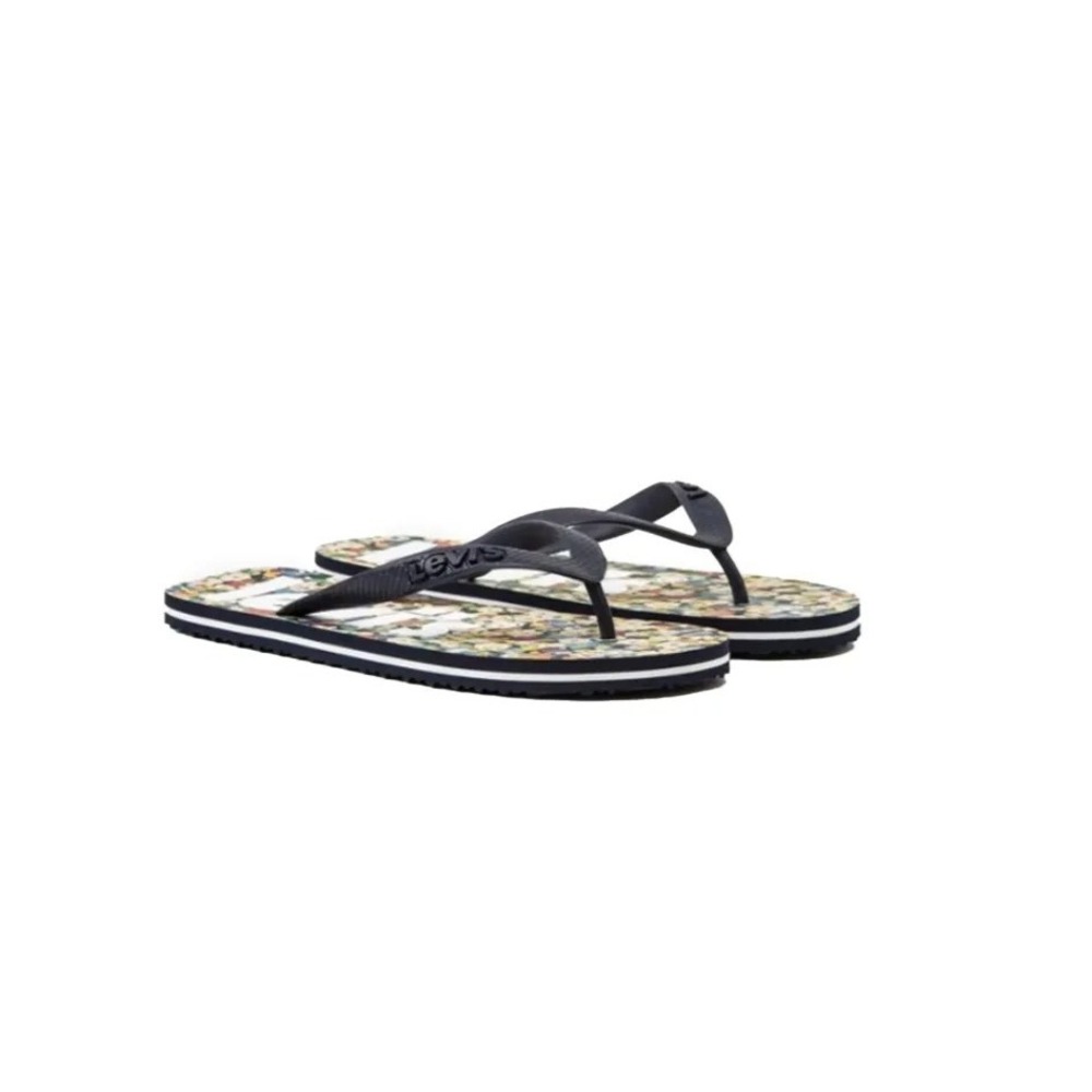 Levi's Women's D6565-0009 Dixon Poster flip flops Size 5.5 - Picture 3 of 4